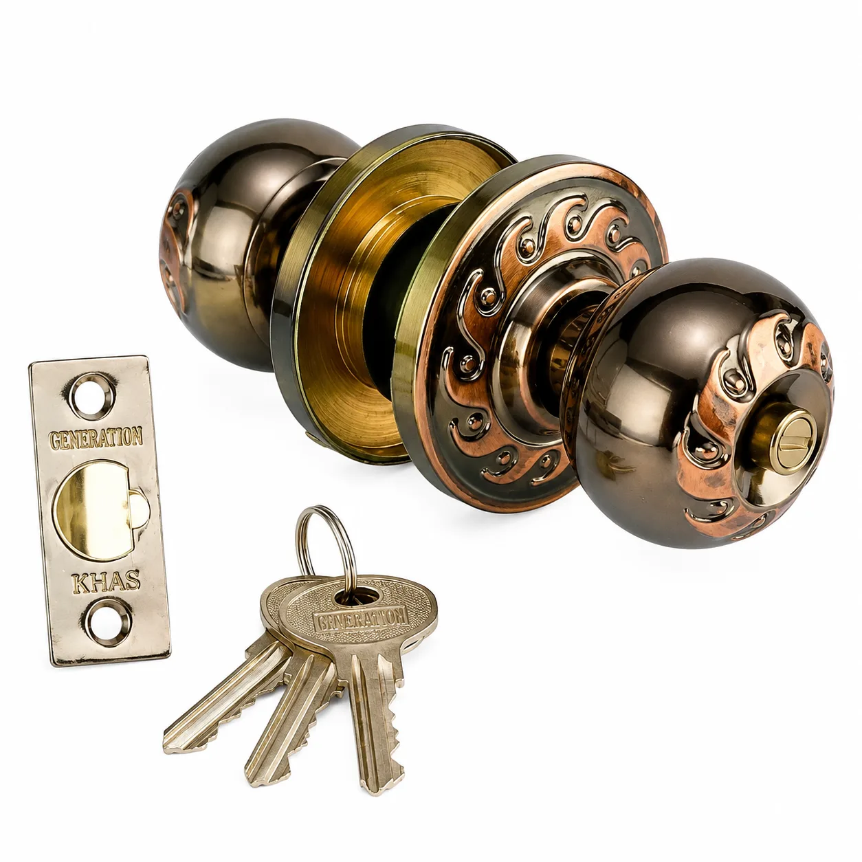 Khas Generation Knob Lock Series 11960 BN/AC